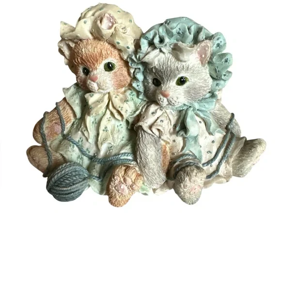 Vintage 1992 Calico kittens you’re always there when I need you figurine - Picture 1 of 3